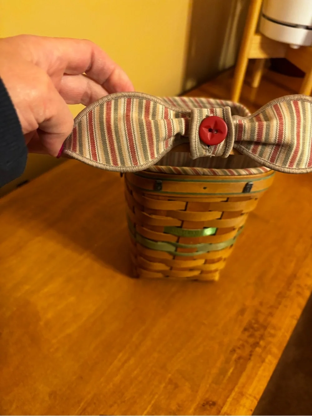 Signed 2009 Longaberger Yankee Candle Basket Festival Basket